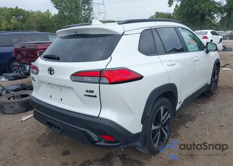 2024 Toyota Corolla Cross Hybrid Xse из США, поврежденный, VIN 7MUFBABG3RV022840